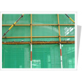 Naranja / Azul / Verde HDPE Construcción Andamio Seguridad Red